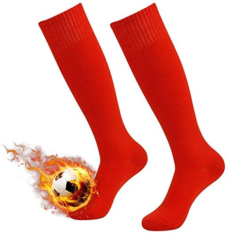 RED Soccer Socks